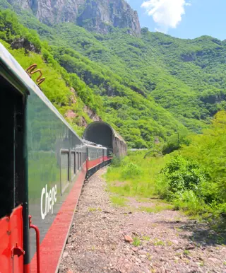 Ein Highlight für Bahnromantiker im Kupfercanyon